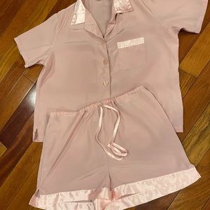 Victoria Secret Satin Pajama Set